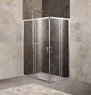 ДУШЕВОЙ УГОЛОК BELBAGNO UNIQUE-AH-2 100/115-75/90-C-Cr