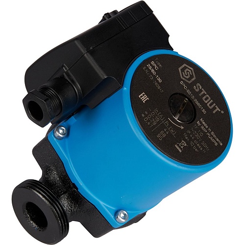 Насос циркуляционный 25/60-130 мм (SPC-0010-2560130) STOUT