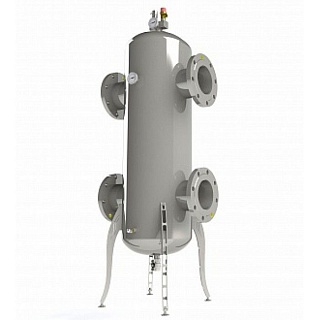 Гидравлич. разделитель GR-2000-150 (Pmax=2000 кВт, ф/ф Ду150, Qmax=86 м3/ч) ст. 09Г2С
