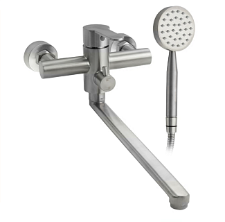 MAGNUS Смеситель д/ванны, нерж. ст 304. код: 9229