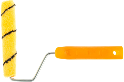 Мини-валик малярный STAYER"DUALON", 15х160 мм, бюгель 6 мм, ворс 7 мм, полиакрил, все виды ЛКМ (03-05812-16)