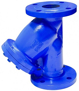 Фильтр фланцевый сетчатый с маг. вст. Ду 100, чугун., IS16M-100