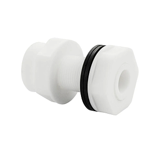 Отвод для бака  1 1/4" MAC  из  высокопрочного  АБС (4733)