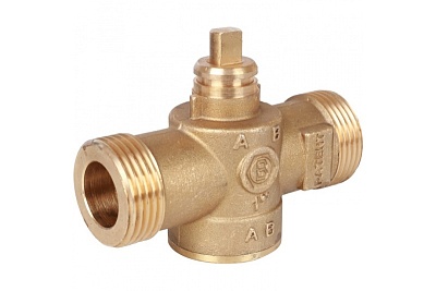 Клапан зональный 2-ходовой сервопривод 230V, с кабелем 1м. НР 1"  SVM-0070-200025 STOUT