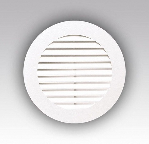 Решетка 16РК круглая D200 с фланцем (35)