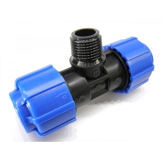 Тройник с нар.р. ф50х1"х50 ТПК-АКВА (15)