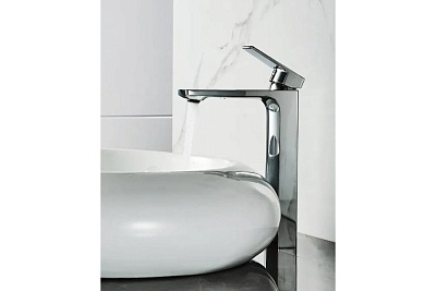 Смеситель д/раковины высокий Haiba HB11810 хром