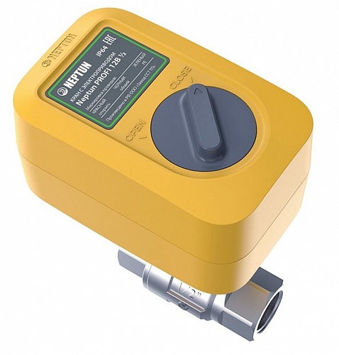 Кран с эл/приводом Neptun PROFI 220В 1/2