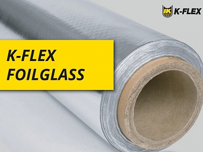 Рулон K-FLEX 1000-25 Foilglass (аналог "Энергопака")