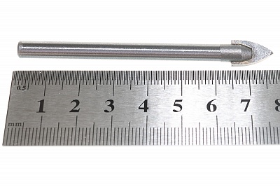 Сверло по керамике и стеклу 8мм (1 шт. в блистере) Вихрь 73/10/6/14