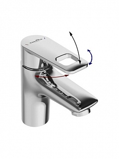 Смеситель д/умывальника "Rumoi" (RUM-1011) TOKITO снято с производства