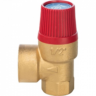 Клапан предохранительный 3 bar x 1/2 SVH для систем отопления  (SVS-0001-003015) STOUT