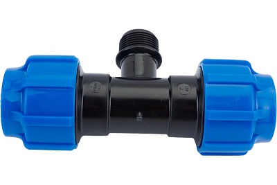 Тройник с нар.р. ф40х1 1/4"х40 ТПК-АКВА (15)