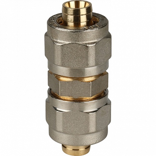 Муфта соединительная равнопроходная (винтовой) 16х16 (SFS-0005-000016) STOUT