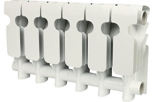 Радиатор алюминиевый 6 секции  ROMMER  PLUS 200 АКЦИЯ !!!