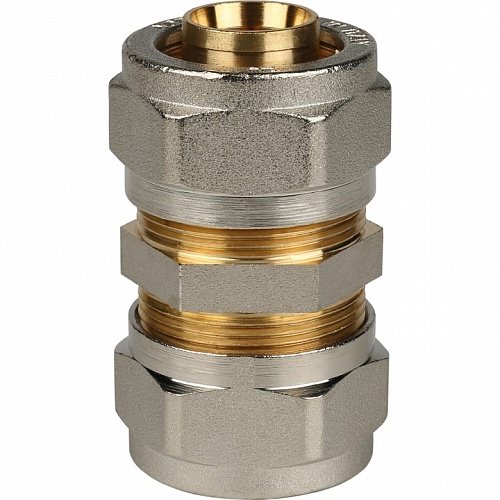 Муфта соединительная равнопроходная (винтовой) 26х26 (SFS-0005-000026) STOUT