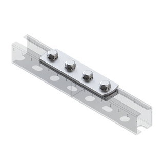 Соединитель профиля TSP SC 38-40 8F4 М10  (20/10 шт/кор) (09247001)