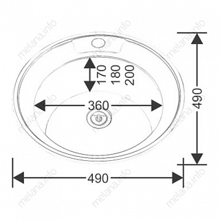   MELANA D490  (0,8180)   (15) 090 ta 