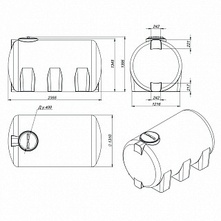 Емкость H 3000л