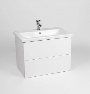 Комплект мебели 80 "София-80" подвесная 2 ящика белый VIANT (ум.Como-80)