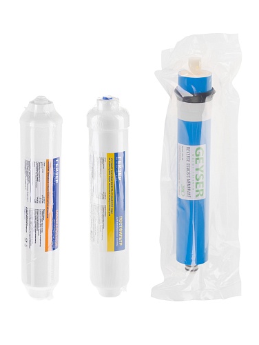 Комплект сменных элементов RO2 Гейзер (для Гейзер Аллегро М, Престиж М) (50088) АКЦИЯ