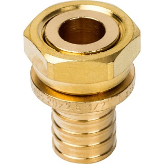 Переходник с накидной гайкой 20х1/2" (10/120) (SFA-0019-002012) STOUT