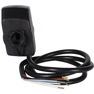 Клапан зональный 3-ходовой, сервопривод 230V, с кабелем 1м,, НР 1 (SVM-0170-300125) STOUT