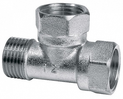 Тройник 1/2" г/г/ш  AQuaFit  (120/10)