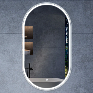 Зеркало 50 "Vincea-50х90" c LED подсветкой + подогрев (сенсор на зеркале) VLM-3AU900-2