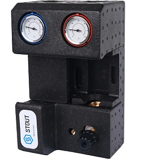 Насосная группа  с 3-х ходов. приводн. смес. 3/4"без насоса (SDG-0007-002001) STOUT