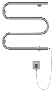 Полотенцесушитель  400х500  М-ОБР. электротен 26,9 Змеевик 25ПС3 TERMINUS