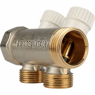 Коллектор распределительный 1", 2 отвода 3/4"ЕК (SMB 6851 013402) STOUT