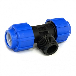 Тройник с нар.р. ф50х1"х50 ТПК-АКВА (15)