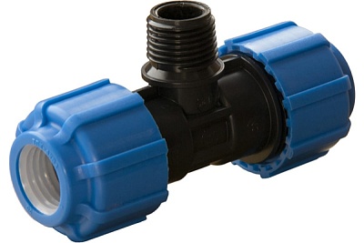 Тройник с нар.р. ф32х1/2"х32 ТПК-АКВА (8)