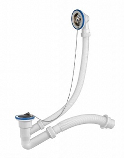 Обвязка для ванны  Элит 11/2  нерж. чаша с гофрой 40/50 VIR 30980652