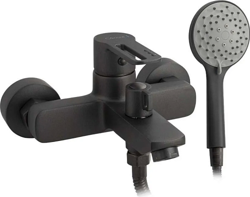 CONSUL Смеситель д/ванны к/н  ГРАФИТ (8910)