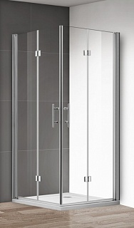 ДУШЕВОЙ УГОЛОК CEZARES ECO-O-ASH-2 80/90-C-Cr