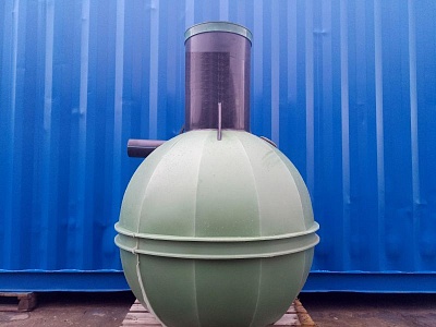 Септик ШАР 0,8м3 (1,15x1,15x1,75) 1-2 чел, 270 л/сут., одна камера ВЫГОДА