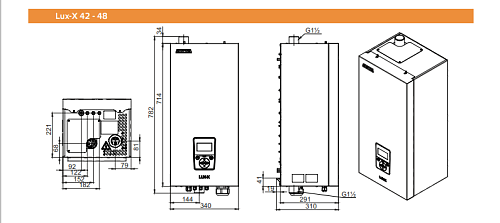 Котел электрический ZOTA Lux-X -  60 ВЫГОДА! 