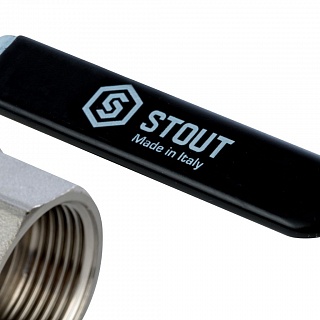 Кран шар. полнопроходной рыч. ВН 1 1/4" (SVB-0003-000032) STOUT 