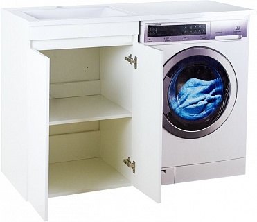 Комплект мебели 55 "Фостер,55" под стир. машинку напольная прямая правая MISTY (ум.Гавана,120)