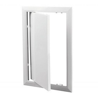 Сантехнические люки Л1530 150х300 (166х316) с фланцем (25)