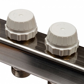 Коллектор 8-вых. нерж.ст. с расходомер. (SMS 0917 000008) STOUT