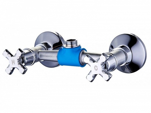 Смеситель д/душевой кабины Solone (JIK5-A102-А) кер.