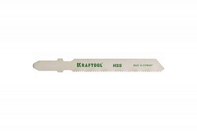 Полотна KRAFTOOL, T118B, д/эл/лобз, HS,по мет (1,5-5мм), EU-хвост., шаг 2мм,50мм, 2шт 159551-2