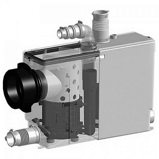 Насос-измельчитель SANIPACK (1унит.+2 умыв.) 5м?100м ? 0,4кВт SFA