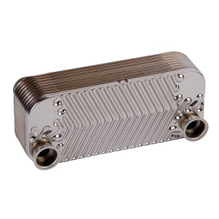 Теплообменник ГВС  16 FIN (250-350 ICH)