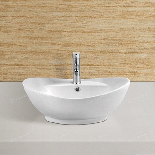 Умывальник фигурный 7167 (Т4080/А011) MELANA