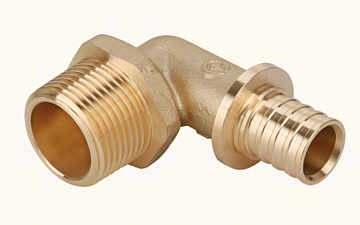 Угольник с нар. резьбой 20х1/2" латунь (10/100) (G1310.2004)  GAPPO