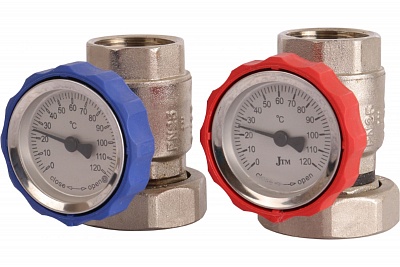 Насосная группа  с прямым контуром 1" без насоса  (RDG-0001-002501) ROMMER